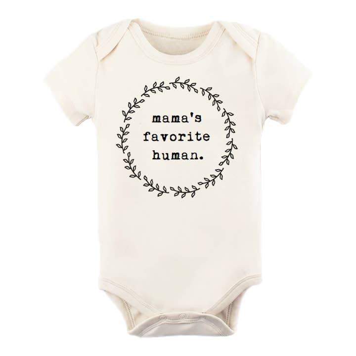 Tenth & Pine - Wholesale Bodysuit (Non-Footed) - Baby - Mamas Favorite Human Organic Cotton Bodysuit |Â Short Sleeve