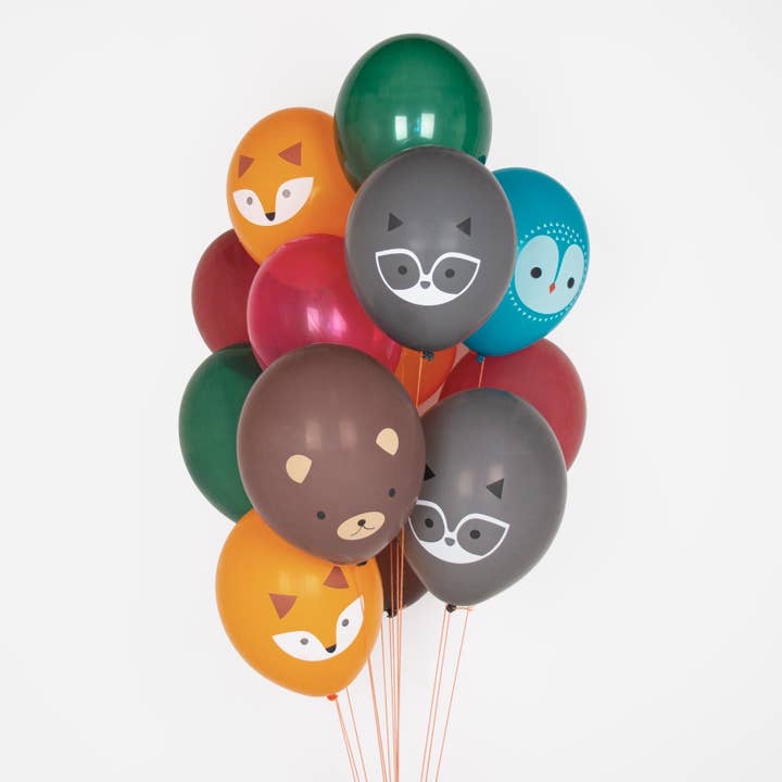 My Little Day - Wholesale Balloon - 5 forest animal balloons1