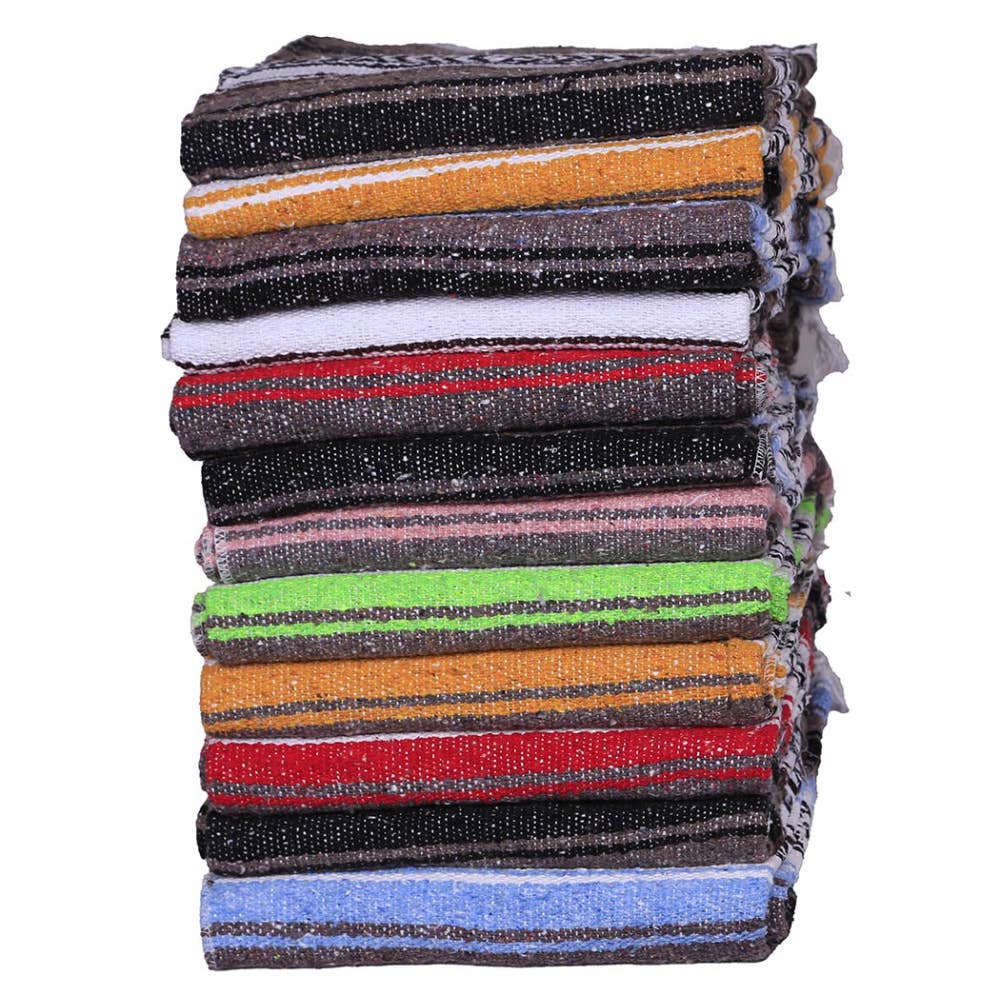 Sunshine Joy - Wholesale Throw Blanket - Authentic Artisanal Mexican Falsa Blankets CASE OF 183