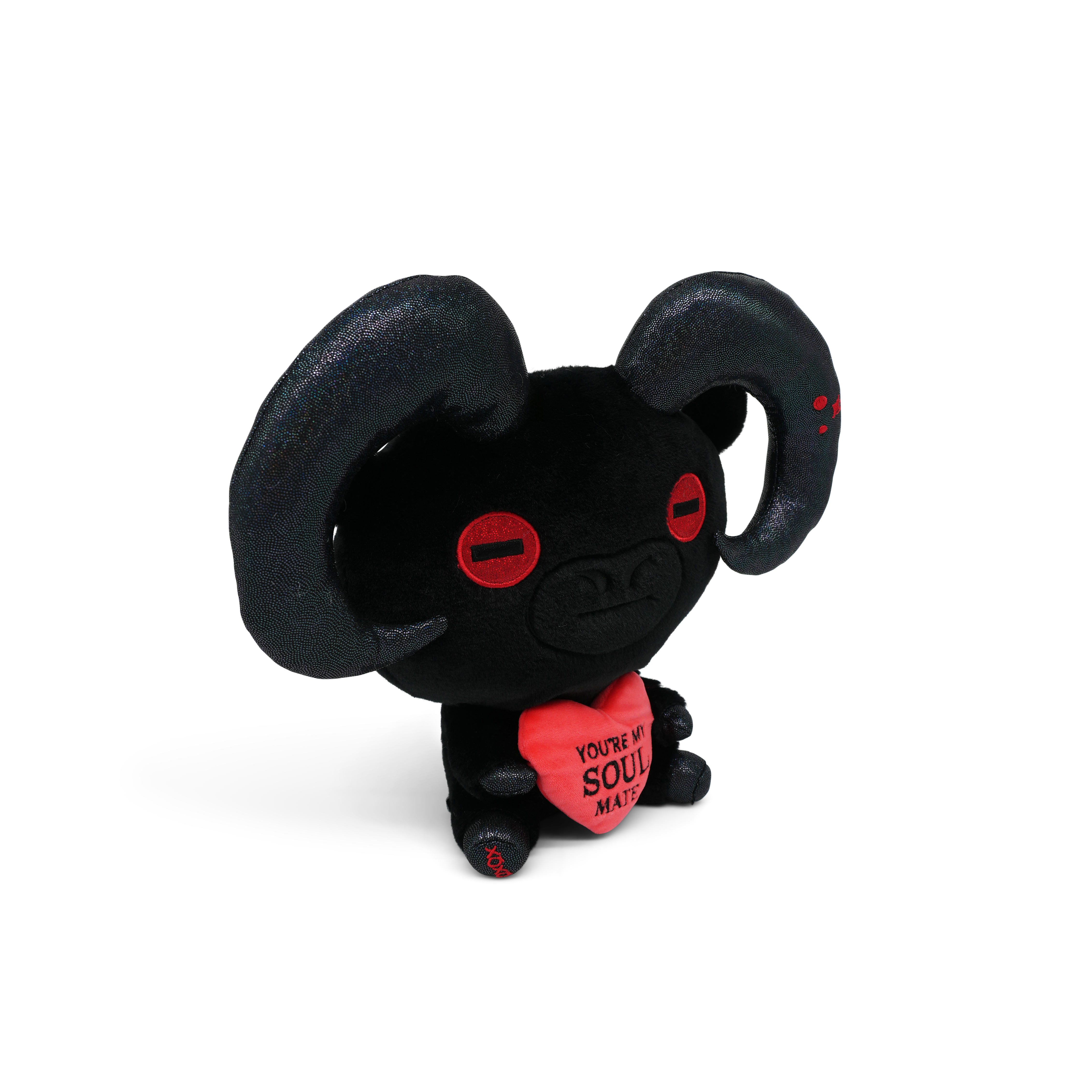 Punchkins - Wholesale Stuffed/Plush Toy - Kids & Baby - "You’re My Soulmate" Devil Goat - Halloween Horror Plushies1