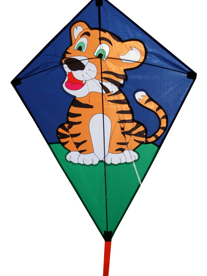 26" Tiger Diamond Kite for wholesale by Skydog Kites LLC