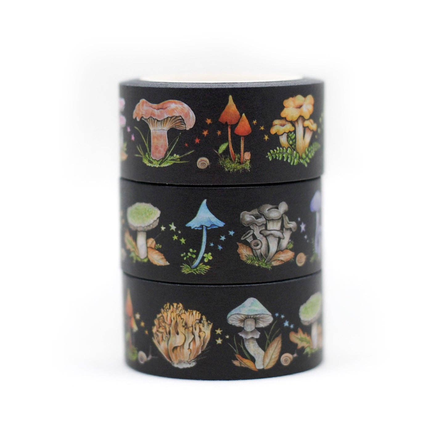 Allison Stoiser Art - Wholesale Washi Tape - Rainbow Mushroom Washi Tape2
