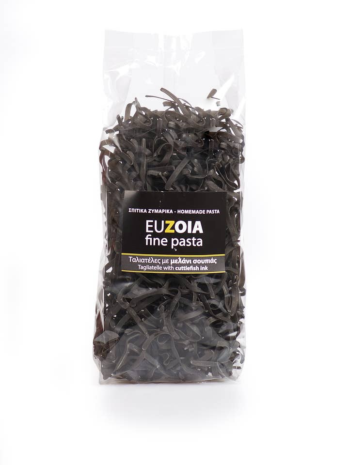Squid Ink Pasta for wholesale by PASTA EUZOIA