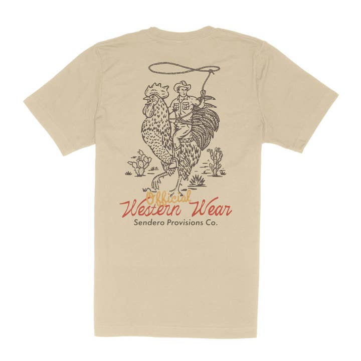 Official Western T-Shirt for wholesale by Sendero Provisions Company
