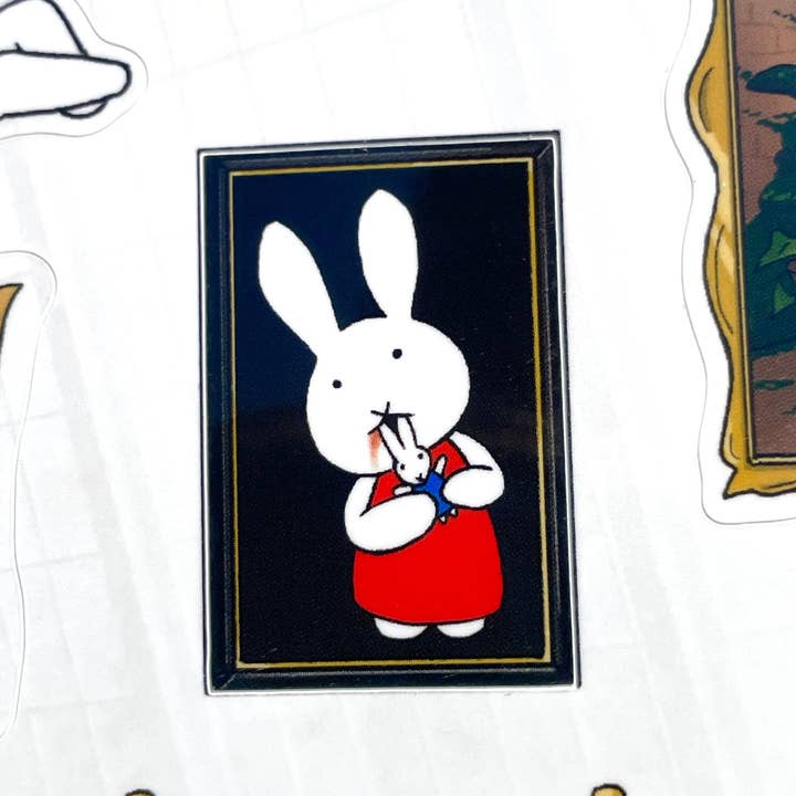 coralroot - Wholesale Sticker - Art History Miffy Sticker Sheet1