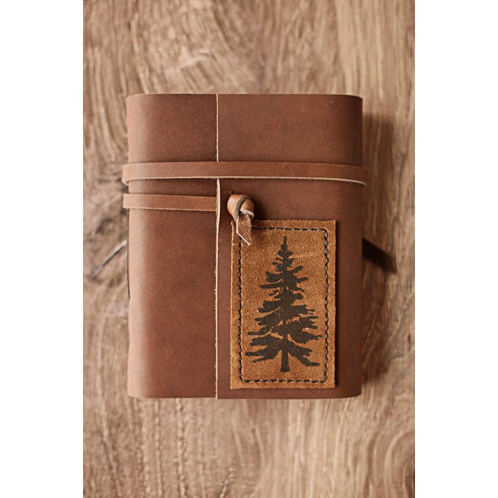 Wayfaring Goods - Wholesale Journal/Diary - Leather Journal with Pine Tree3