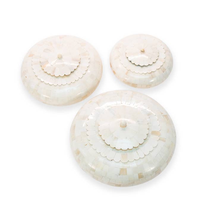 Decorative White Bone Boxes for wholesale by OUTPOST ORIGINAL