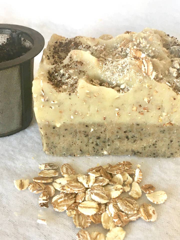 Coffee Oatmeal - Exfoliating Soap - 8 oz for wholesale by Effervesce