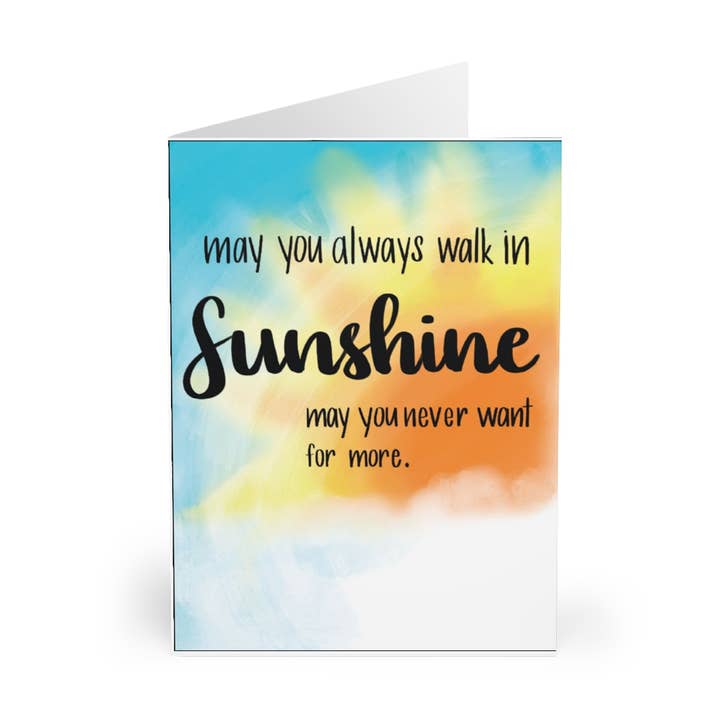 Encouragement - Walk In Sunshine for wholesale by tinted pearl DESIGNS