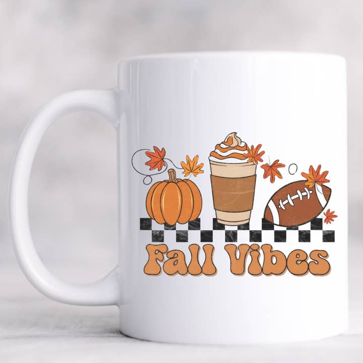 Hello Gorgeous Mugs - Wholesale Coffee Mug - Fall Vibes Mug