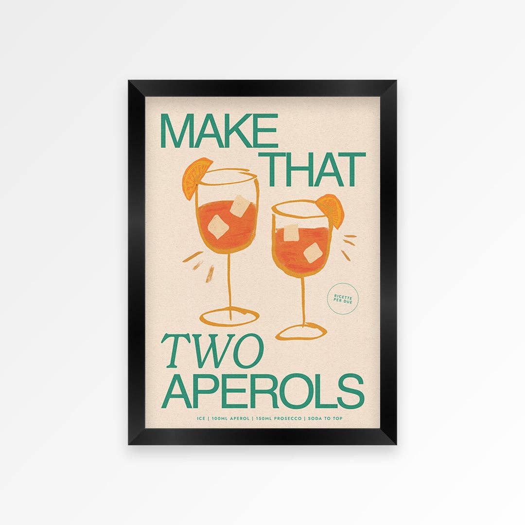 Proper Good - Wholesale Art Print - Aperol Print11