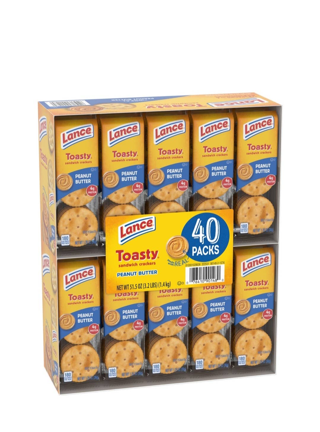 Majestic Wholesale - Wholesale Crackers - Lance Variety Pack Sandwich Crackers, 40CT0