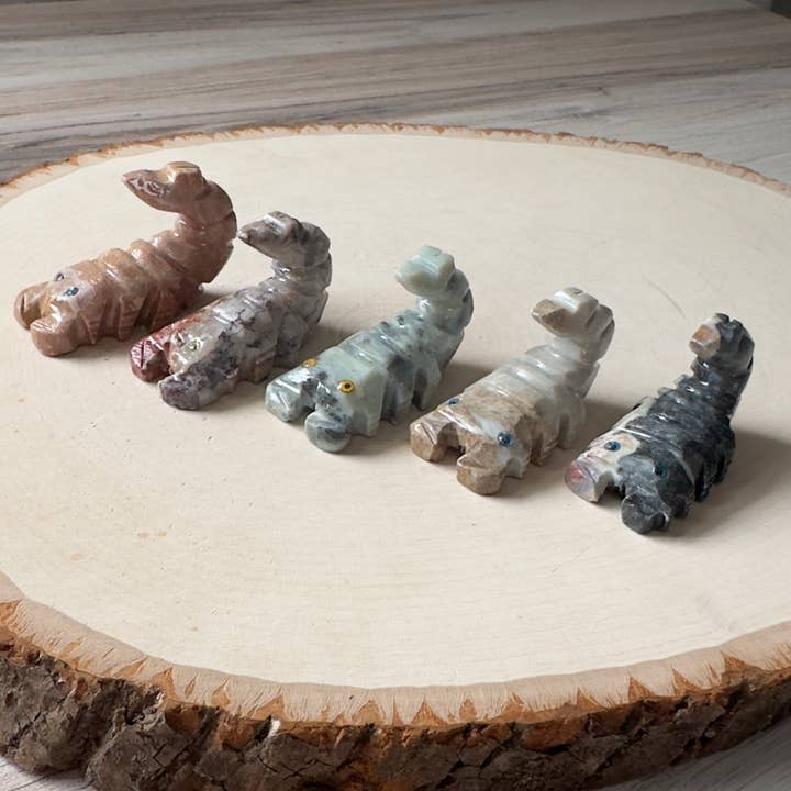 Pebble House - Wholesale Spiritual Stone/Crystal - Soapstone Animal Carving 30+ Varieties - Crystals & Stones46