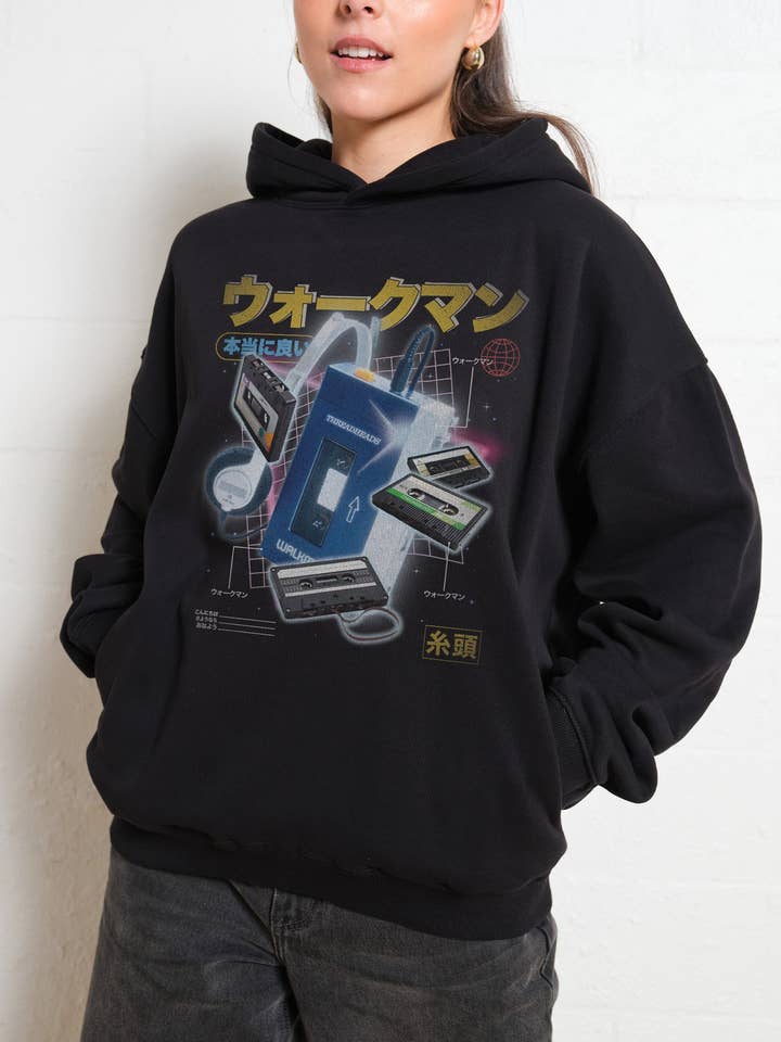Camisola Japonesa Walkman por atacado de Threadheads