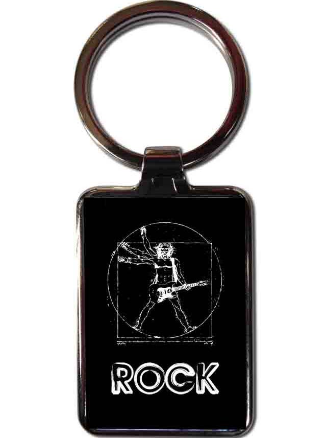 Porte-clés en acier Musique rock pour la vente par DB GROUP SRL