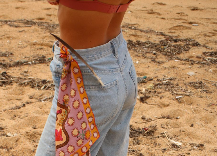 SOIE-MEME - Vente Bandana – femme - Foulard FLOW en soie3