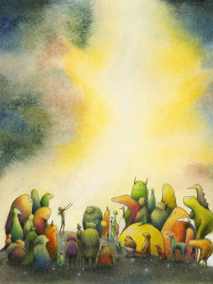 "All The Beasts That Need Not Remember" Art Print for wholesale by Obsolete World