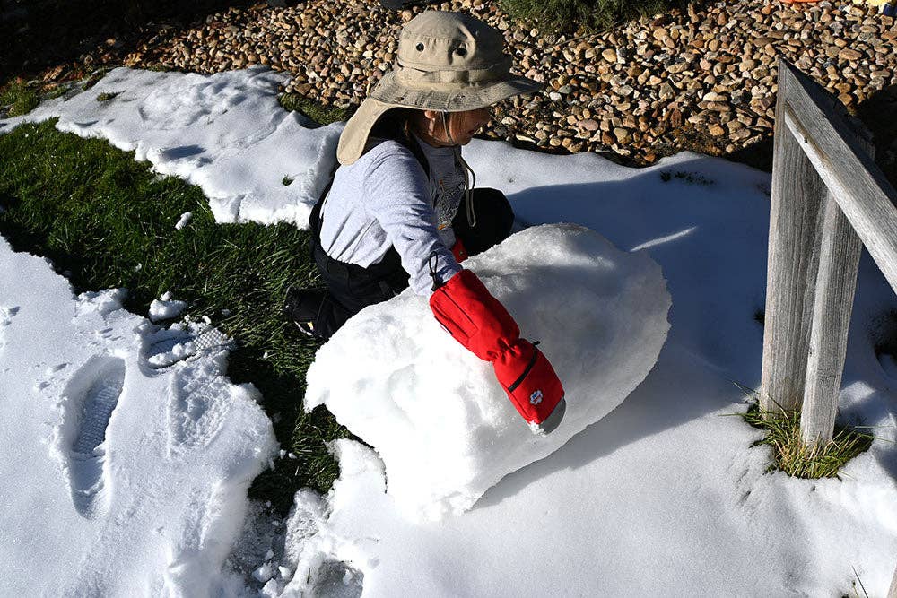 Kushi-riki - Vendita all'ingrosso Muffole - Bambini - Igloo Maker Mittens-Guanto invernale impermeabile per bambini8