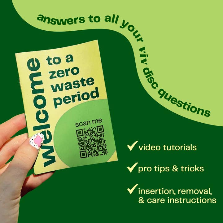 Viv for your V - Wholesale Menstrual Cup - Viv Menstrual Disc Starter Kit - Beginner Period Disc Bundle5