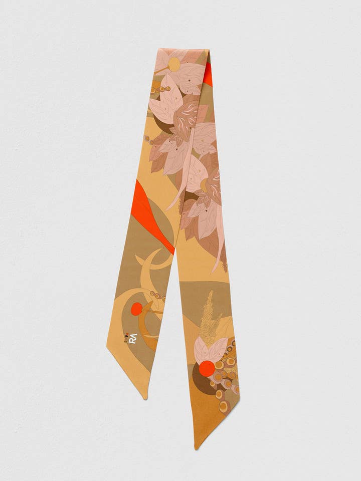 Banda bufanda Virginie Riou «La fleur de myrrhe» para venta al por mayor de Virginie Riou