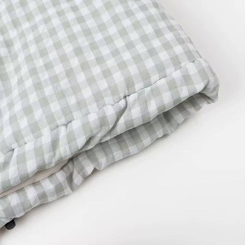 safistyle - Wholesale Jacket - Women's - Gingham Jacket with Heart Patch Details3