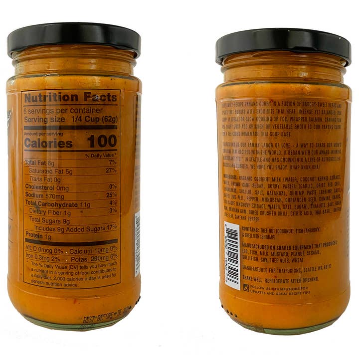 Thaifusions - Wholesale Sauce - Thai Panang Curry Sauce | Thaifusions