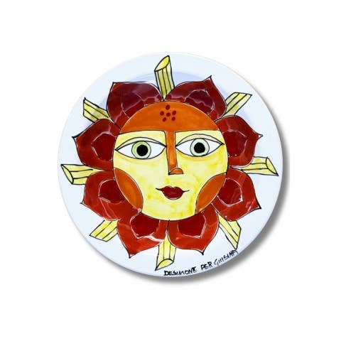 Ceramiche De Simone - Wholesale Dinner Plate - De Simone Plate for Giusina "A Sun of Pasta"4
