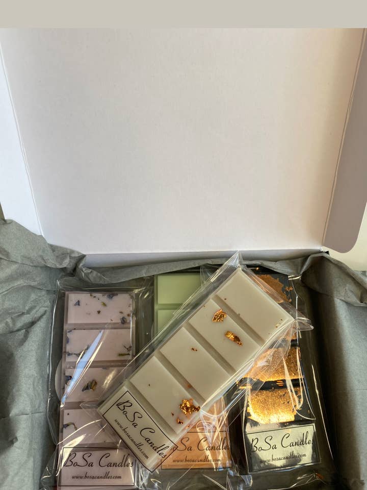 Scented wax snap bars for wholesale by Bosa candles