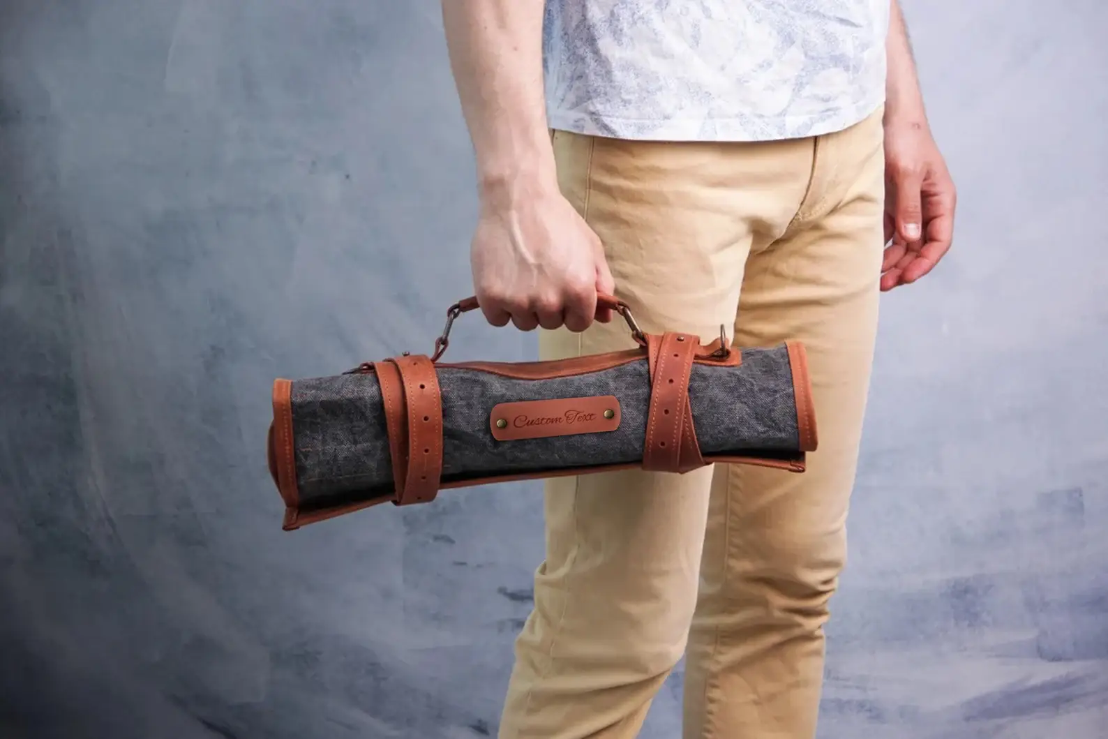 Pikore - Wholesale Kitchen Storage/Organizer - Canvas Chef Knife Roll7