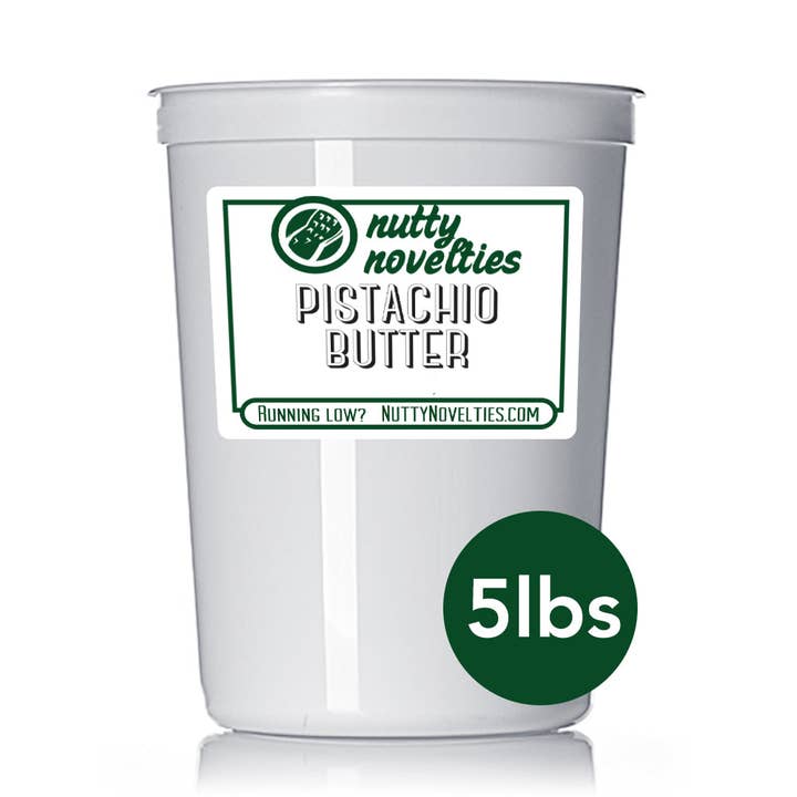 Nutty Novelties - Wholesale Nut Butter - Bulk Pistachio Butter