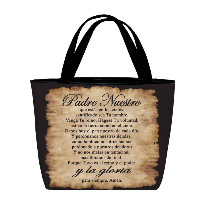 81885: Totebag: Padre Nuestro for wholesale by Positive Image Gifts