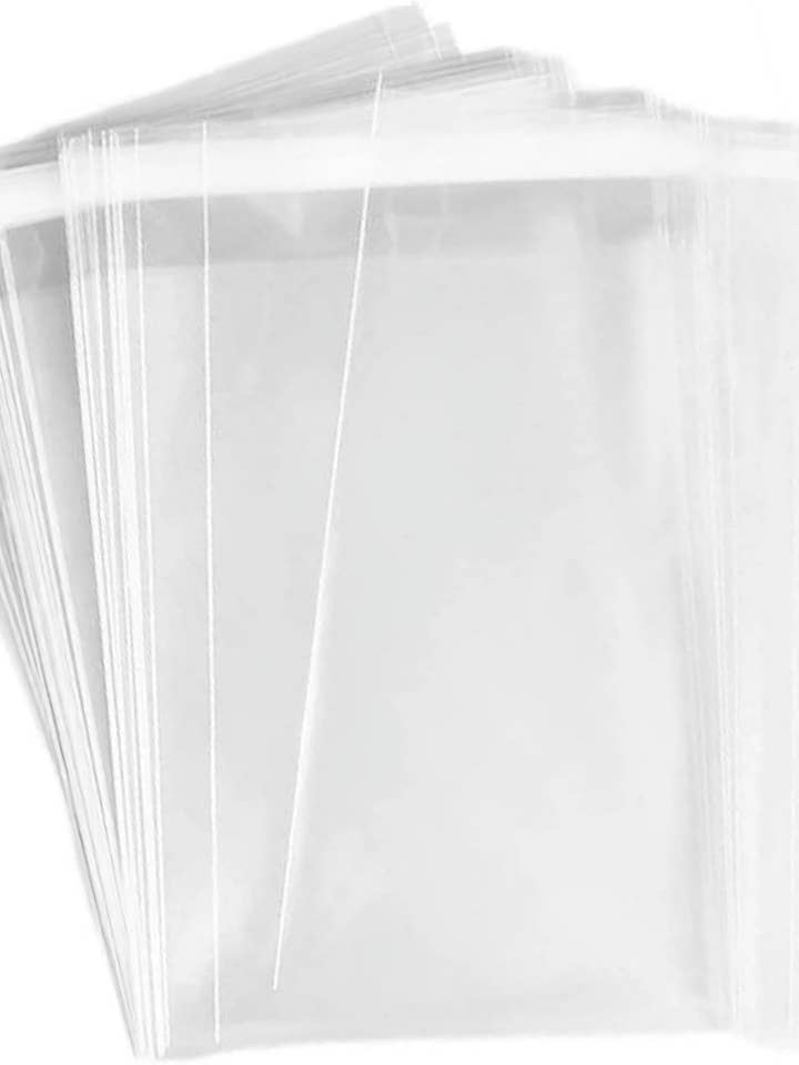 Lot de 100 sachets en cellophane transparents 4,5x6,5 pour cartes 4x6 pour la vente par Hot Mess Paper Co.
