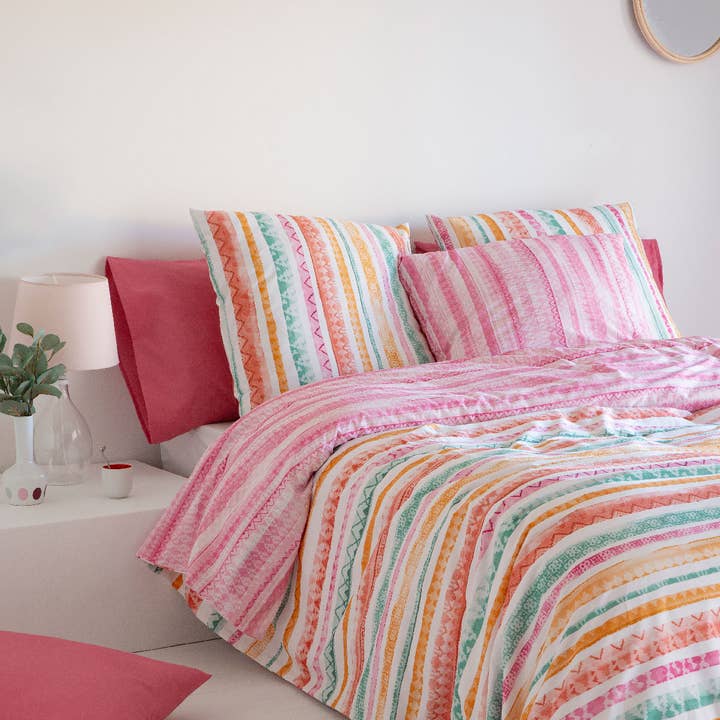 Naf Naf Linge Maison - Wholesale Duvet Cover - Reversible Cotton Duvet Cover Tribe9