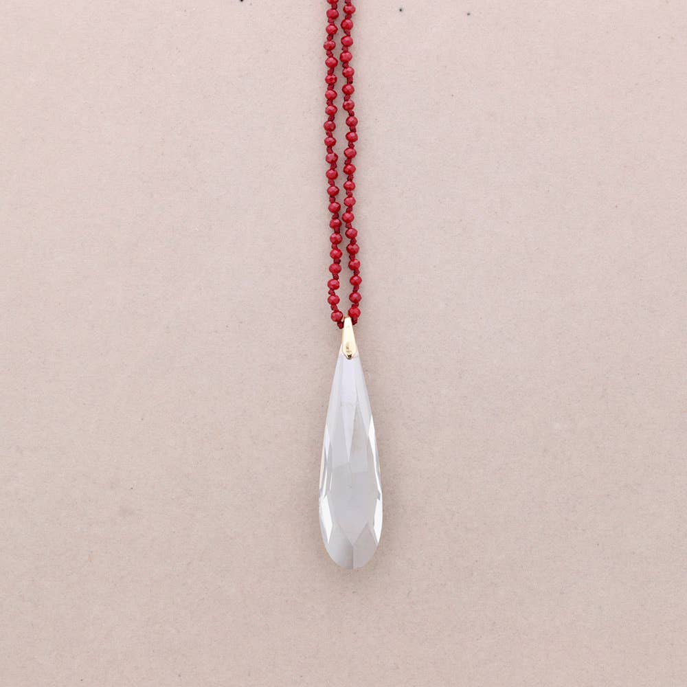 Sonata - Wholesale Pendant/Charm Necklace - Long Crystal Ball Pendant Necklace1