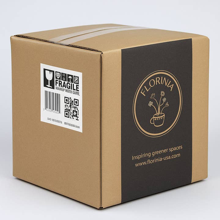 Florinia - Wholesale Plant Pot - 3-Piece White Stoneware Planter Pot Set with Vertical Line Texture7