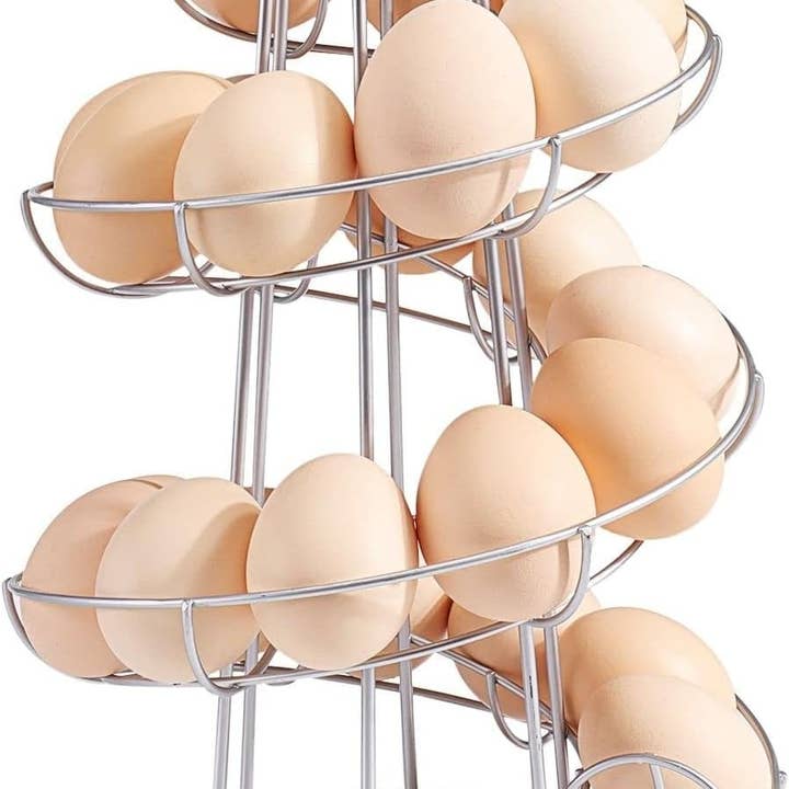 VIGOR - Wholesale Kitchen Storage/Organizer - Egg Holder Countertop Freestanding Wired & Spiral Medium Egg