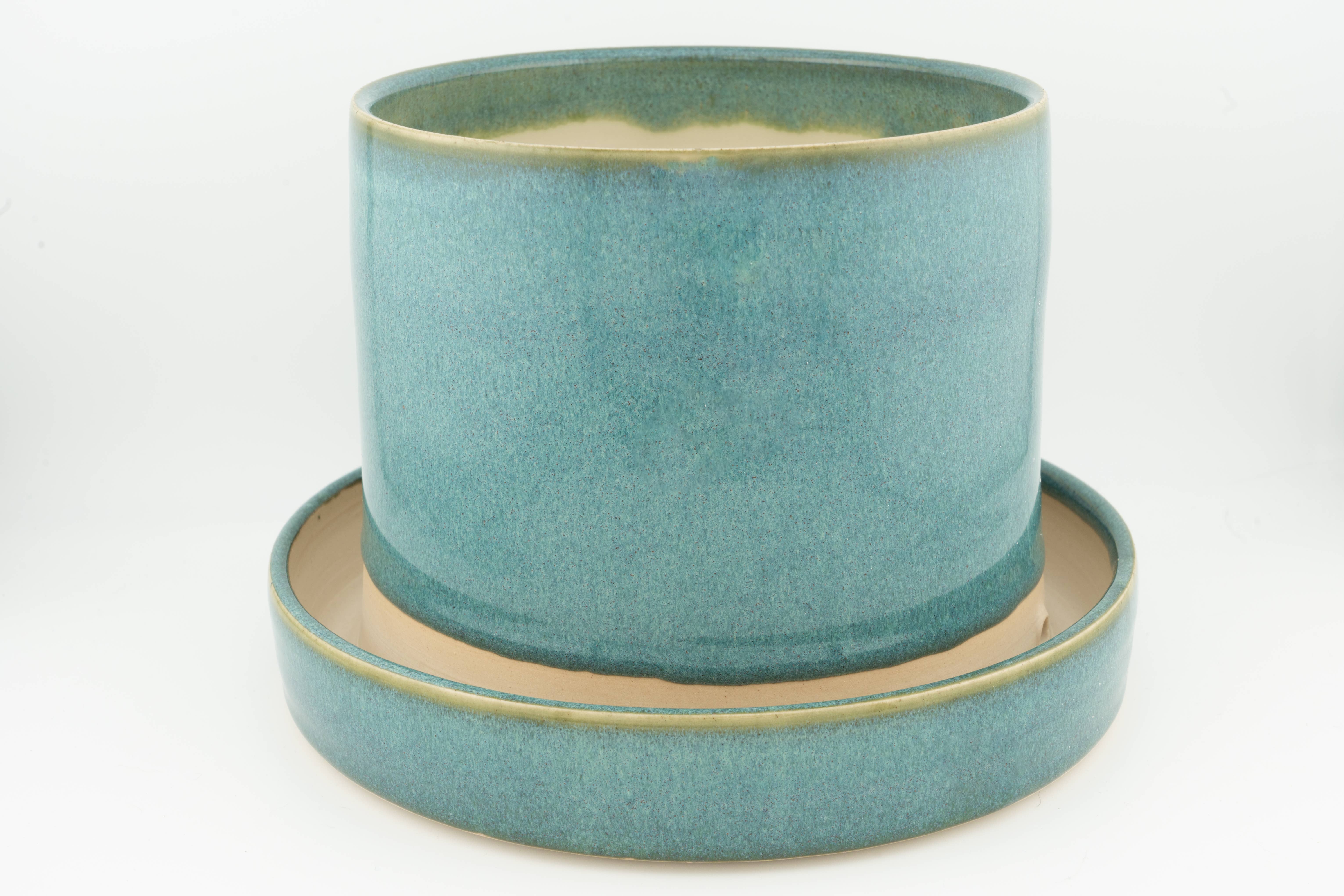 Swan City Ceramics - Wholesale Plant Pot - 4" x 4" Planter attached base drainage, Handmade Ceramic3