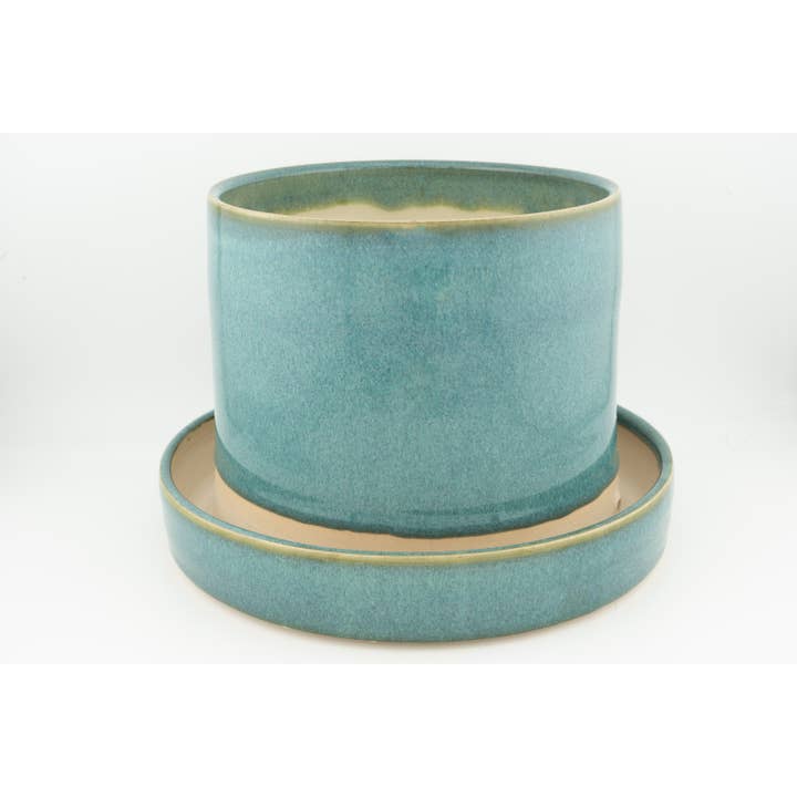 Swan City Ceramics - Wholesale Plant Pot - 4" x 4" Planter attached base drainage, Handmade Ceramic3