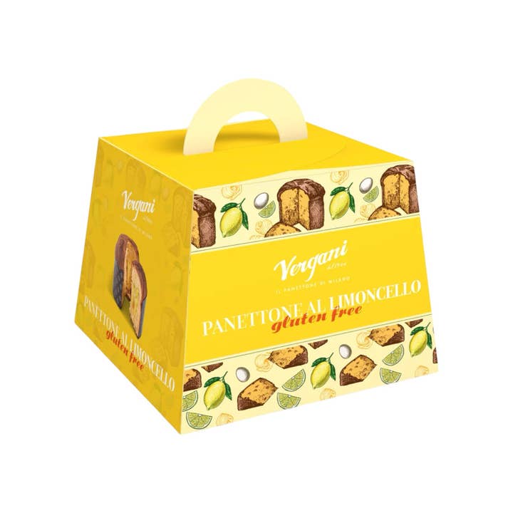 Gluten Free Limoncello Cream Panettone By Vergani for wholesale by Made in eatalia