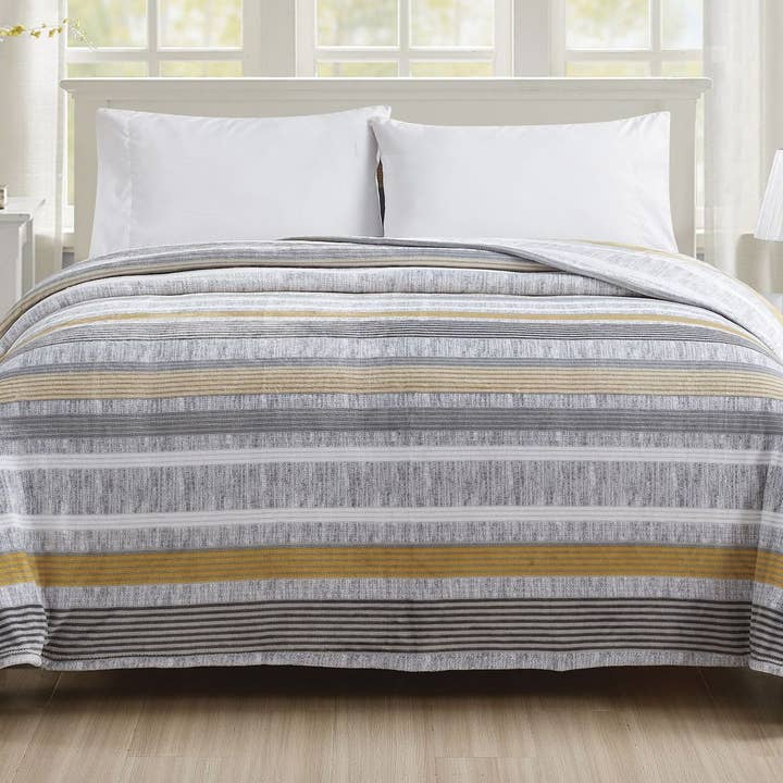 Oversize Microplush Printed Blankets in King & Queen for wholesale by Infinite Basics