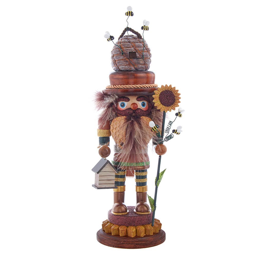 Kurt S. Adler, Inc. - Wholesale Holiday Nutcracker - 15"HOLLYWOOD BEE KEEPER NUTCRACKER0