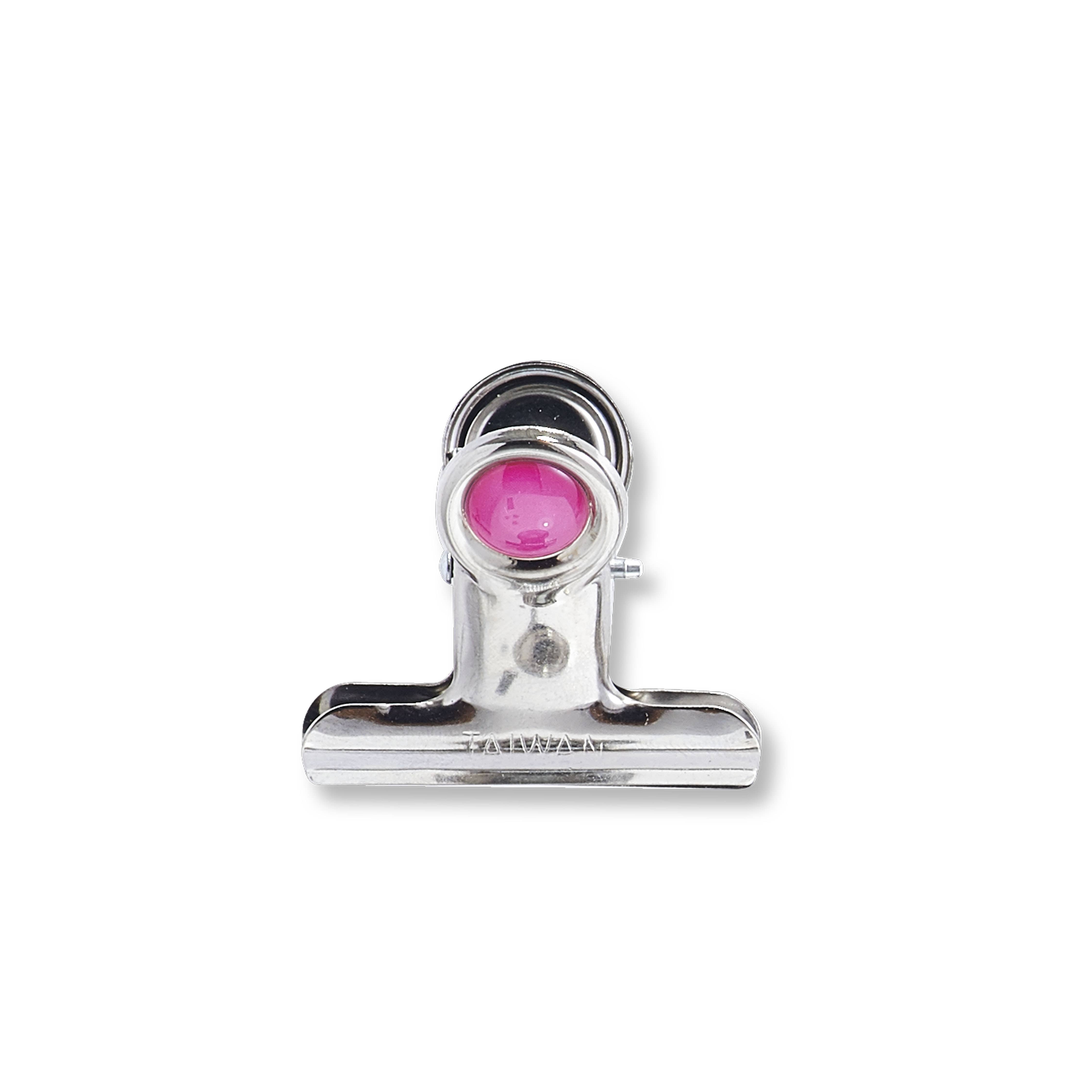 multicolored Magnet Set "Clips", 4-Piece, Metal for wholesale on Faire1