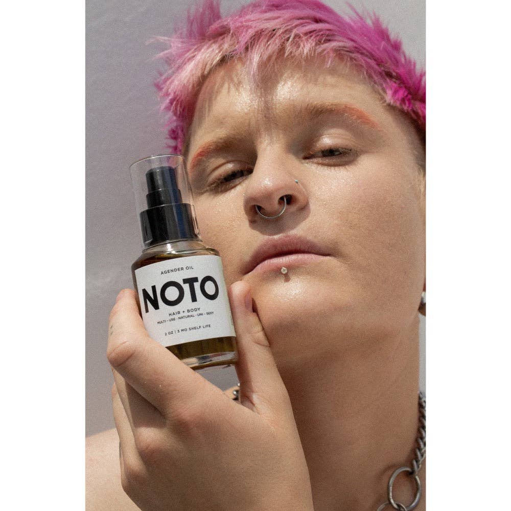 NOTO Botanics - Wholesale Bath/Body Oil - AGENDER OIL // ANYWHERE HAIR + BODY2