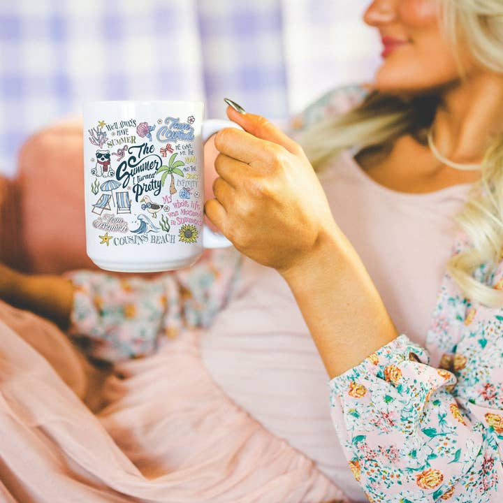 Oakbury Designs - Wholesale Coffee Mug - TSITP - the Summer I Turned Pretty| 15oz Ceramic Coffee Mug0