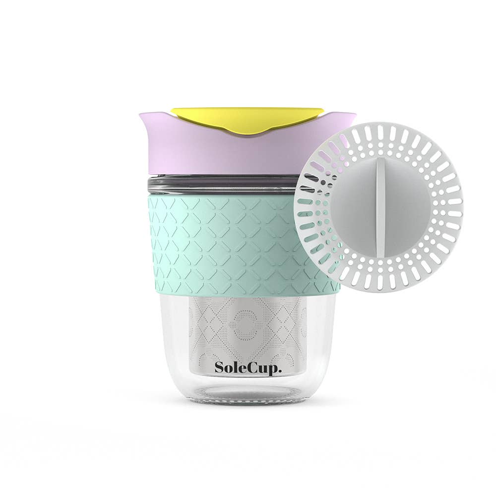 SoleCup – wholesale Insulated mug/tumbler – SoleCup 12oz Multi-Purpose Travel Mug - Glass Reusable Cup5