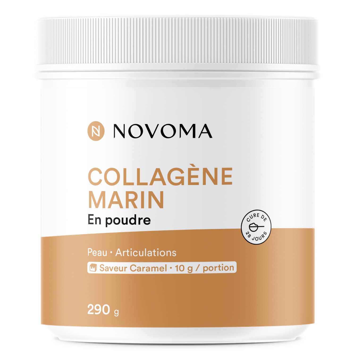 Novoma - Wholesale Powdered Health Drink - Marine Collagen Powder Caramel Flavor1
