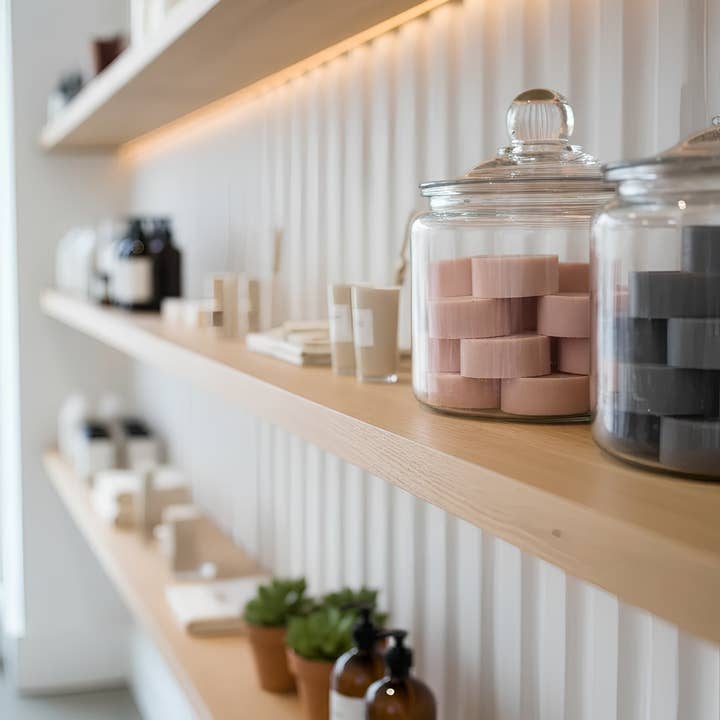 Woodsy Homelife - Venta al por mayor Limpiadores faciales - Barra de Limpieza Facial de Arcilla Rosa Bulk Apothecary