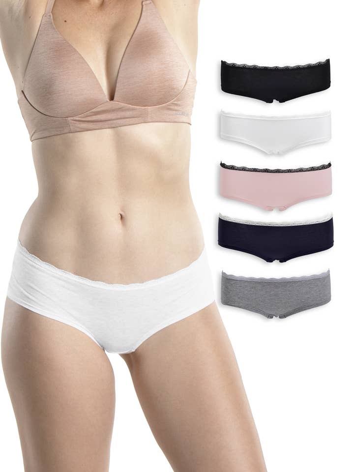 Emprella Lot de 5 culottes courtes en dentelle pour garçons pour la vente par EMPRELLA