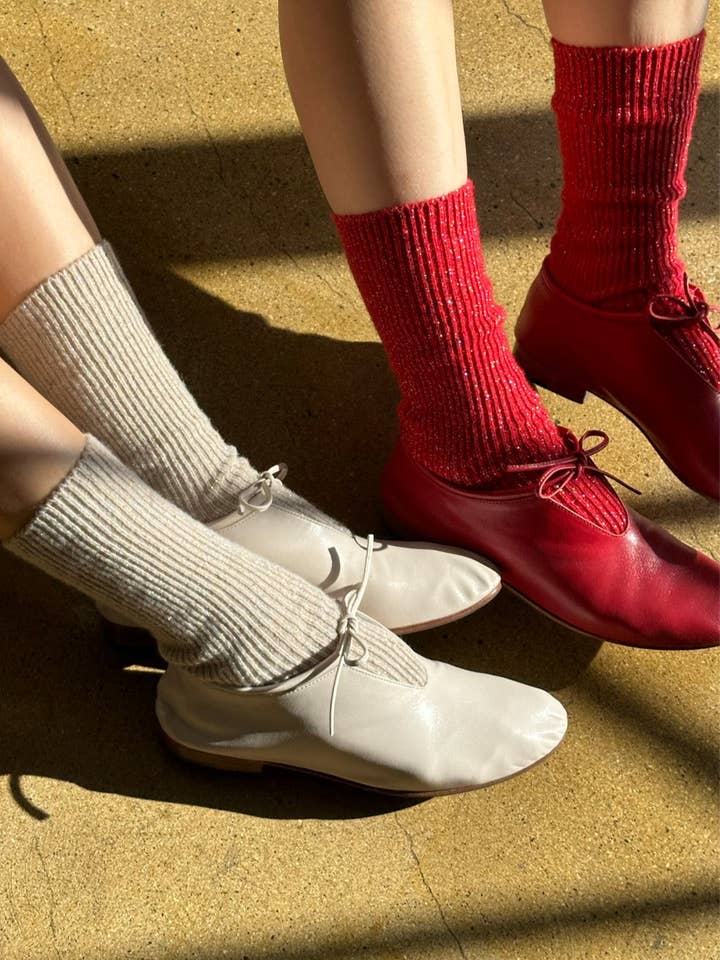 Winter Sparkle Socks (wholesale) for wholesale by Le Bon Shoppe