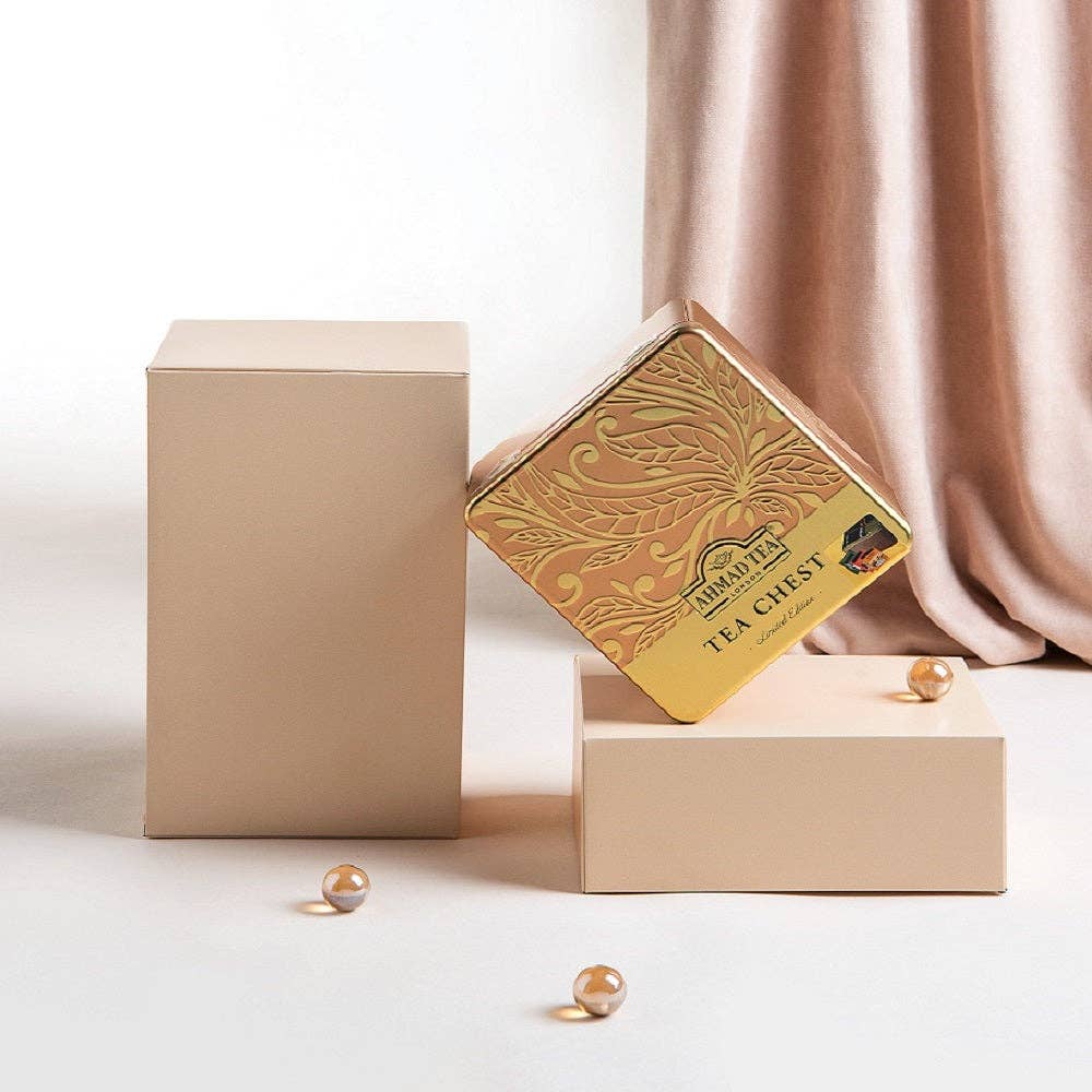 Ahmad Tea – wholesale Tea bags – Tea Chest Four Caddy (4 x 10 Teabags)4